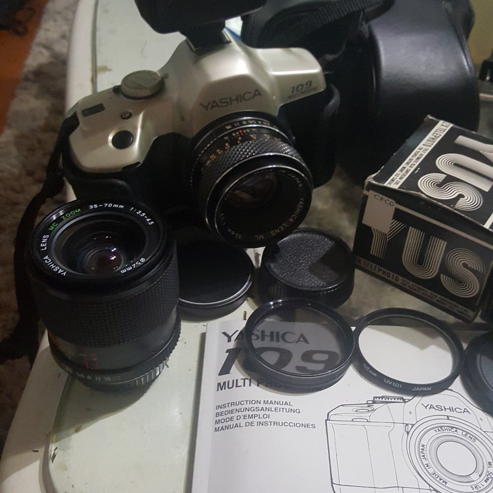 Yashica 109 Lens & Accessories Bundle